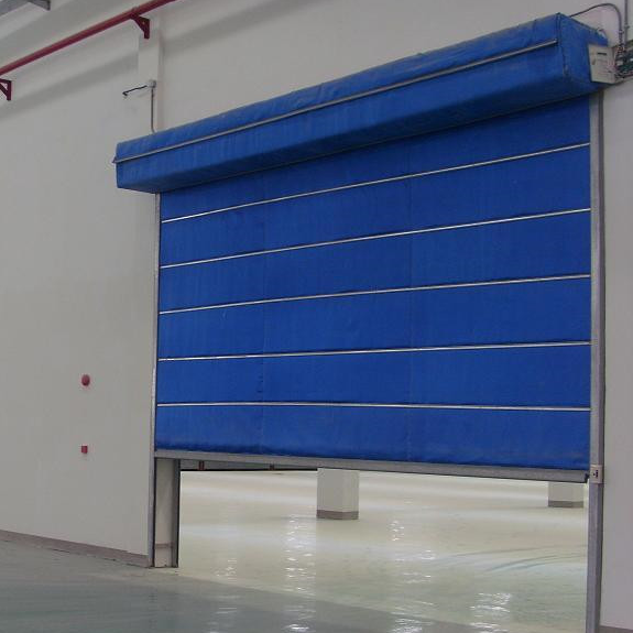 无机布单轨防火卷帘门