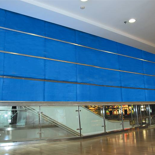 无机布防火卷帘门