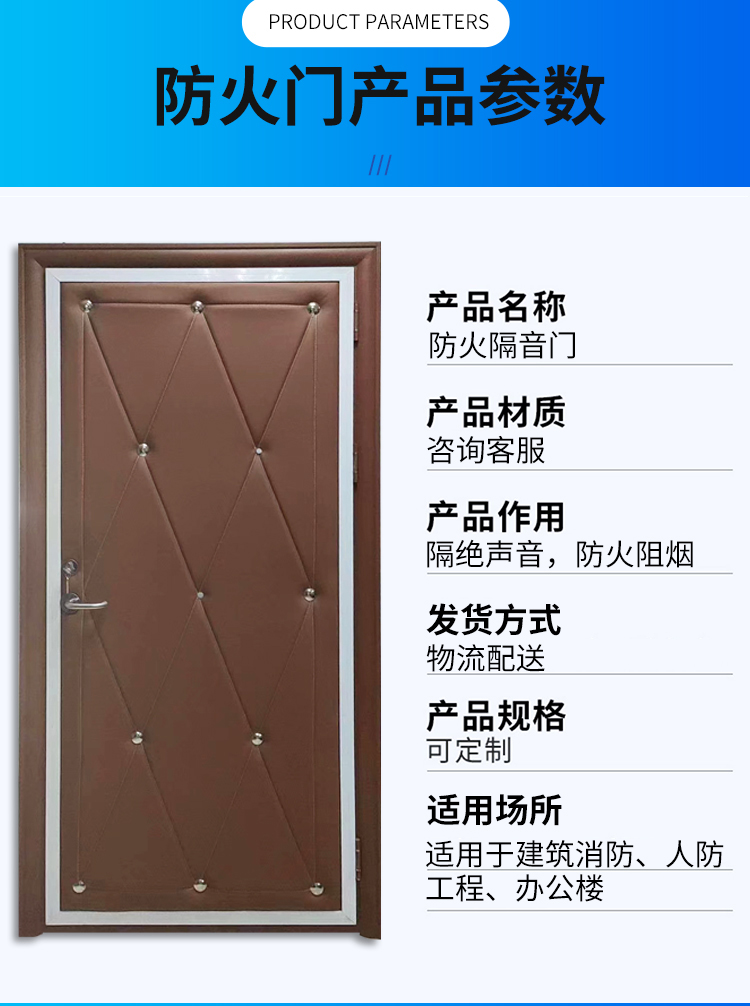 防火隔音门